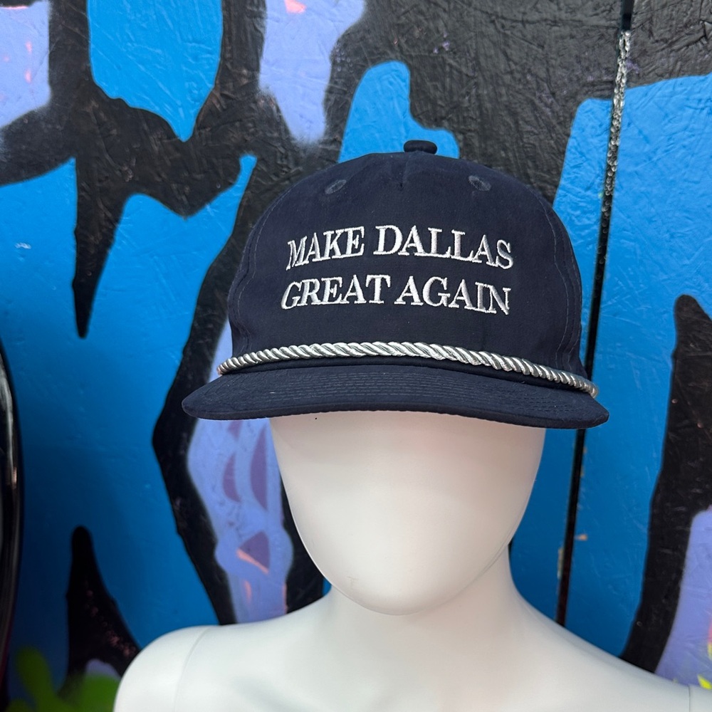 Make Dallas Great Again Texas Hat Unisex Navy Great State Hat